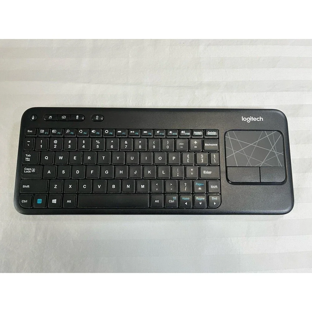 Logitech Wireless Touch Keyboard K400r With Dongle